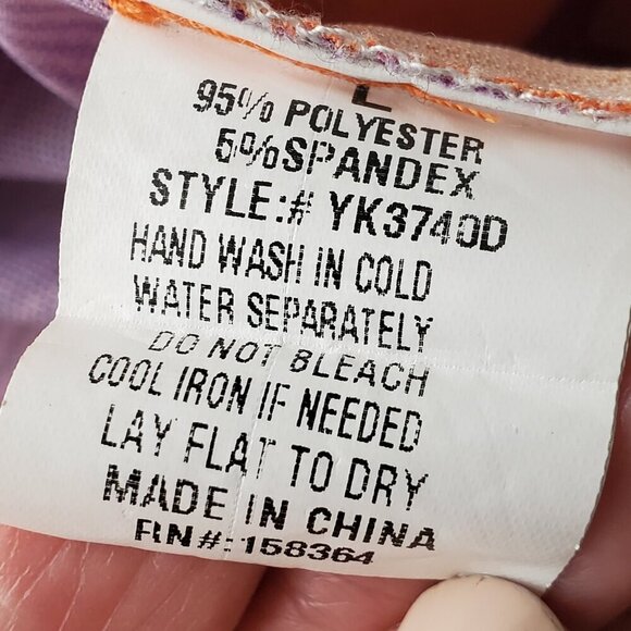 No 1 Los Angeles Bodycon $100 Orange Purple Sheer Y2K Mesh Long Maxi Dress L - Picture 15 of 16